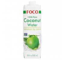 Foco 100% Coconut Water 33.8 Fl. Oz. Cont.