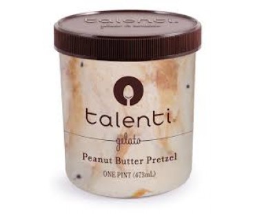 Talenti Gelato Peanut Butter Pretzel 1 Pint Container