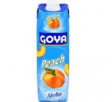 Goya Peach Nectar 33.8 Fl. Oz. Cont.