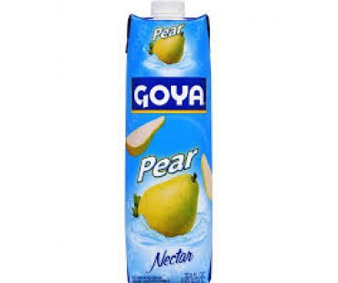 Goya Pear Nectar 33.8 Fl. Oz. Cont.