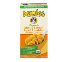 Annie's Organic Shells & Real Aged Cheddar Mac & Cheese 6 Oz Box