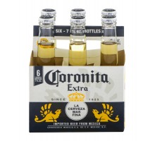 Corona Extra Imported Beer 6 Count 7 Fl Oz Box