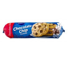 Pillsbury Refrigerated Cookies Chocolate Chip 16.5 Oz Tube
