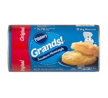 Pillsbury Grands! Refrigerated Biscuits Southern Homestyle Original 8 Ct 16.3 Oz Can 16.3 Oz Tube