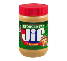 Jif Reduced Fat Creamy Peanut Butter Spread 16 Oz Jar