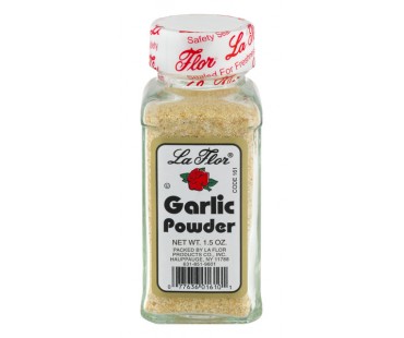La Flor Garlic Powder 3 Oz Jar