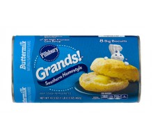 Pillsbury Grands! Refrigerated Homestyle Buttermilk Biscuits 8 Count 16.3 Oz Can 8 Count Roll