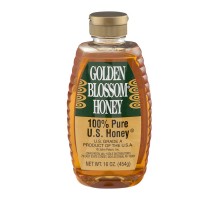 Golden Blossom Honey 100% Pure U.S. Honey 16 Oz Bottle