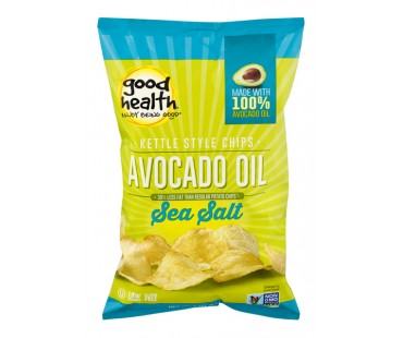 Good Health Kettle Style Chips Avocado Oil Sea Salt 5 Oz Bag