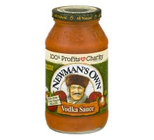 Newman's Own Pasta Sauce Vodka Sauce 24 Oz Jar