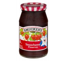 Smucker's Preserves Strawberry 18 Oz Jar