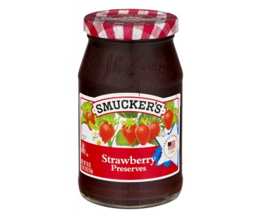 Smucker's Preserves Strawberry 18 Oz Jar