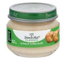 Beech-Nut Classics Stage 1 Turkey & Turkey Broth 2.5 Oz Jar