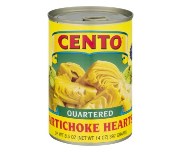 Cento Quartered Artichoke Hearts 8.5 Oz Can