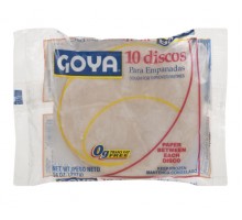 Goya Discos Para Empanadas 14 Oz Package
