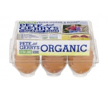 Pete And Gerry's Organic Eggs Fresh Grade A Extra Large 6 Count 13.5 Oz Carton