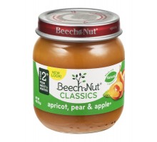 Beech-Nut Classics Stage 2 Apricot Pear & Apple 4 Oz Jar