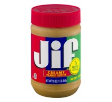 Jif Creamy Peanut Butter 16 Oz Jar