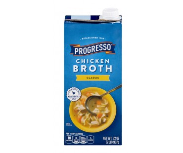 Progresso Gluten Free Fat Free Chicken Broth 32 Oz Aseptic Pk 32 Oz Carton