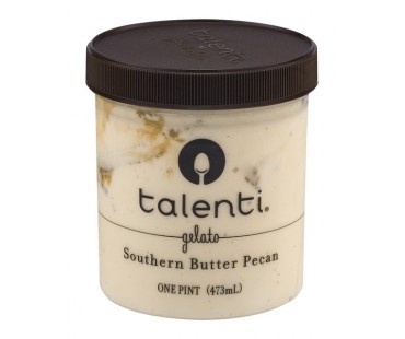 Talenti Southern Butter Pecan Gelato 1 Pint Container