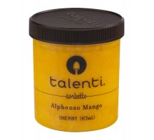 Talenti Alphonso Mango Sorbetto 1 Pint Container 