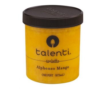 Talenti Alphonso Mango Sorbetto 1 Pint Container