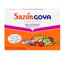 Goya Sazon Seasoning 2.11 Oz Box