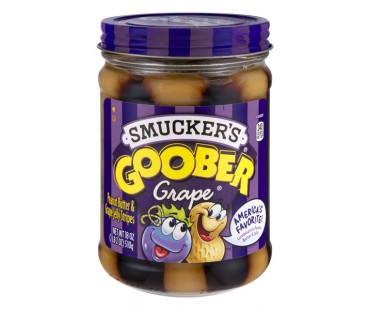 Smucker's Goober Peanut Butter & Grape Jelly Stripes 18 Oz Jar