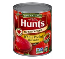Hunt's Plum Tomatoes Whole Peeled No Salt Added 28 Oz Can