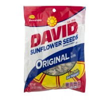 David Sunflower Seeds Original 5.25 Oz Resealable Bag