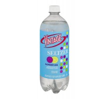 Vintage Seltzer Raspberry Lime 33.8 Fl Oz Bottle