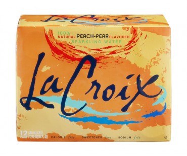 La Croix Peach-Pear Sparkling Water 12 Pk 12 Fl Oz Box
