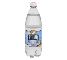 Polar 100% Natural Seltzer Toasted Coconut 33.8 Fl Oz Bottle