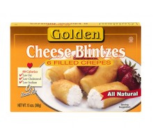 Golden Filled Crepes Cheese Blintzes 6 Count 13 Oz Box