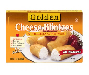 Golden Filled Crepes Cheese Blintzes 6 Count 13 Oz Box