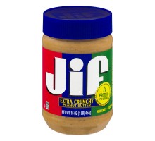 Jif Extra Crunchy Peanut Butter 16 Oz Jar