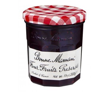 Bonne Maman Four Fruits Preserves 13 Oz Jar