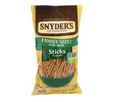 Snyder's Of Hanover Family Size Sticks Pretzels 16 Oz Bag