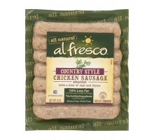 Al Fresco Chicken Sausage Country Style 8 Oz Package