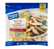 Perdue Short Cuts Carved Chicken Breast Original Roasted 9 Oz Resealable Bag