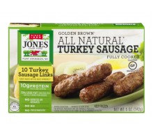 Jones Dairy Farm Sausage Links Turkey 10 Ct 5 Oz Box