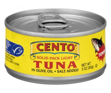 Cento Tuna In Olive Oil. 3 Oz Can