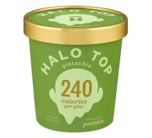 Halo Top Light Ice Cream Pistachio 1 Pint