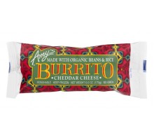 Amy's Burrito Cheddar Cheese 6 Oz Package