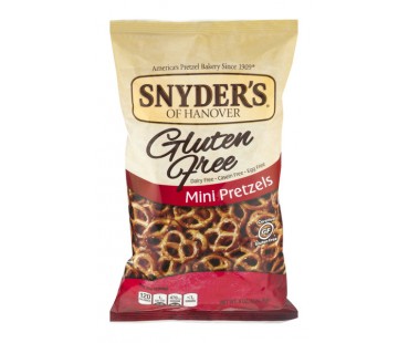 Snyder's Of Hanover Gluten Free Mini Pretzels 8 Oz Bag