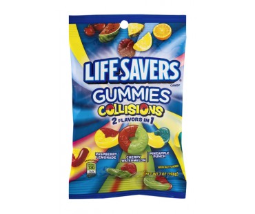 Life Savers Collisions Gummies 7 Oz Bag