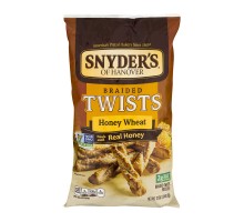 Snyder's Of Hanover Braided Twists Pretzels Honey Wheat 12 Oz Bag