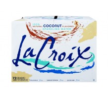 La Croix Coconut Flavored Sparkling Water 12 Pk 144 Fl Oz Box