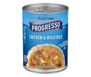 Progresso Low Fat Traditional Chicken & Wild Rice Soup 19 Oz Can
