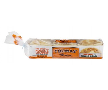 Thomas' Original English Muffins 6 Ct 12 Oz Bag